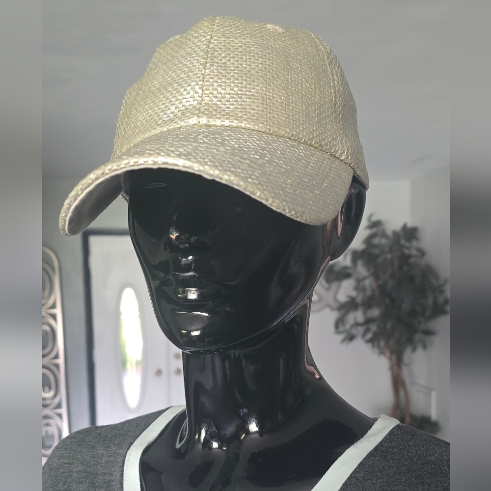 Metallic Rhinestone Reflect Cap OS - Picture 2 of 4
